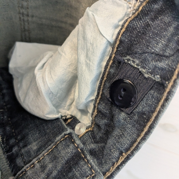 👖 NEW Perry Ellis Boy's Stretch Slim Straight Blue Jeans; Size: 4 - Picture 6 of 6